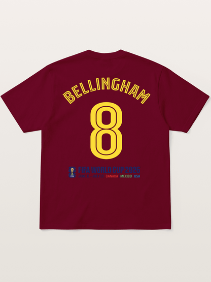 Bellingham 8 World Cup 2026 Gildan T-shirt