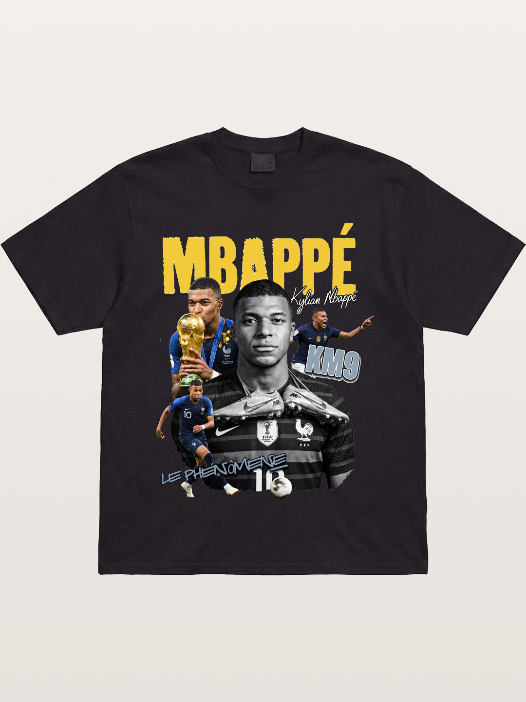 Kylian Mbappe KM9 Graphic Gildan T-shirt