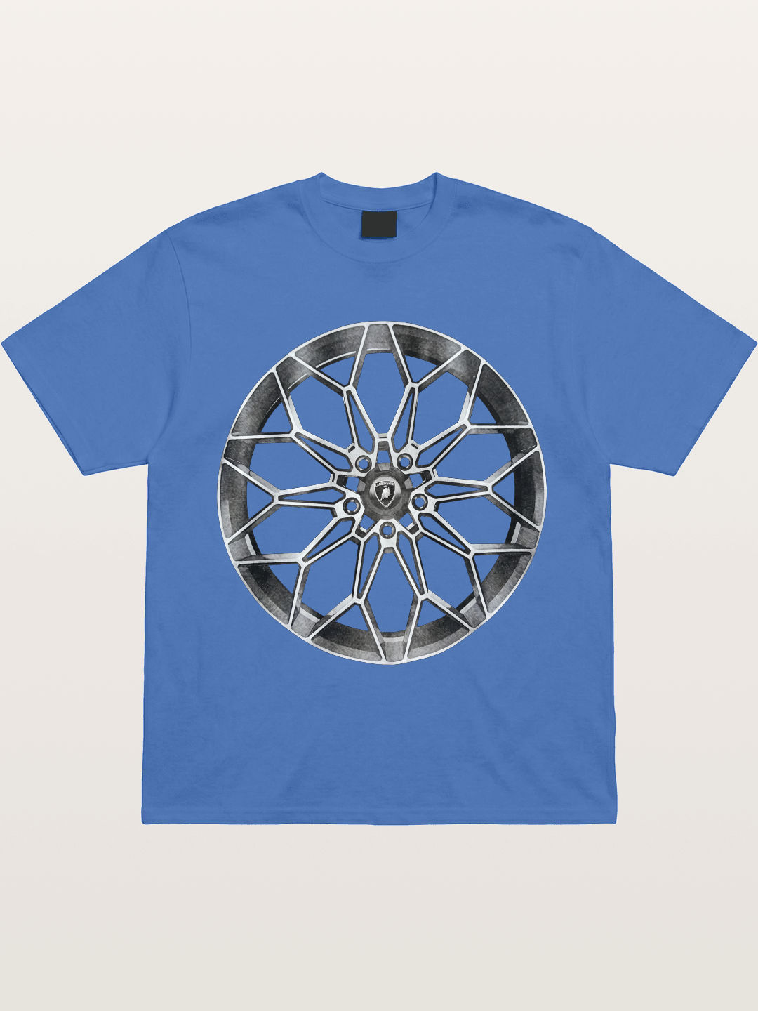 Lamborghini Multi-Spoke Alloy Wheel Gildan T-shirt