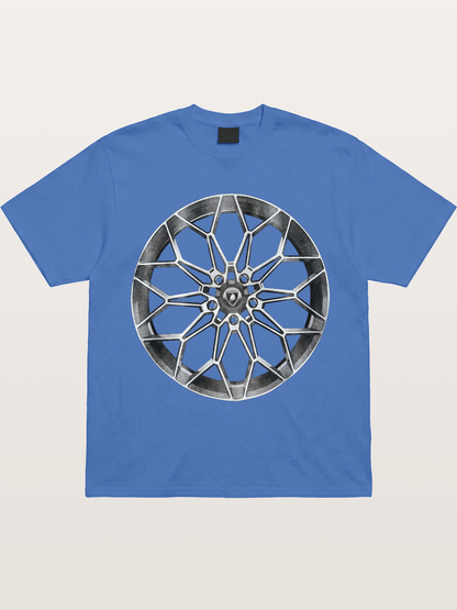 Lamborghini Multi-Spoke Alloy Wheel Gildan T-shirt