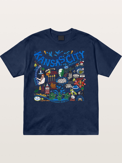 Kansas City World Cup Graphic Cotton T-shirt