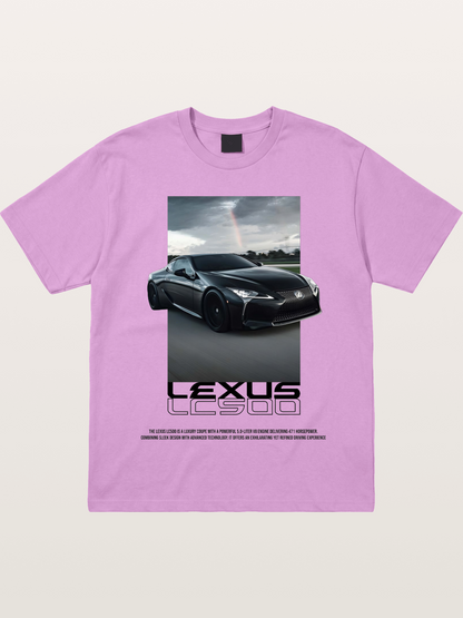 Lexus LC500 Sports Car Poster Gildan T-shirt