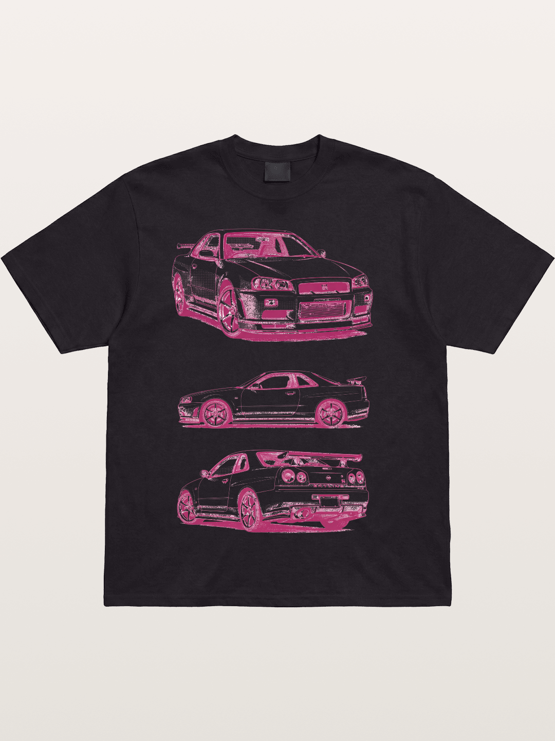 Skyline Sketch Cotton T-shirt