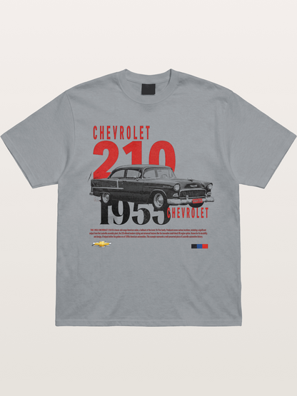 1955 Chevrolet 210 Retro Poster Gildan T-shirt