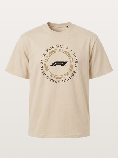 British Grand Prix 2026 Circular Crest Gildan T-shirt