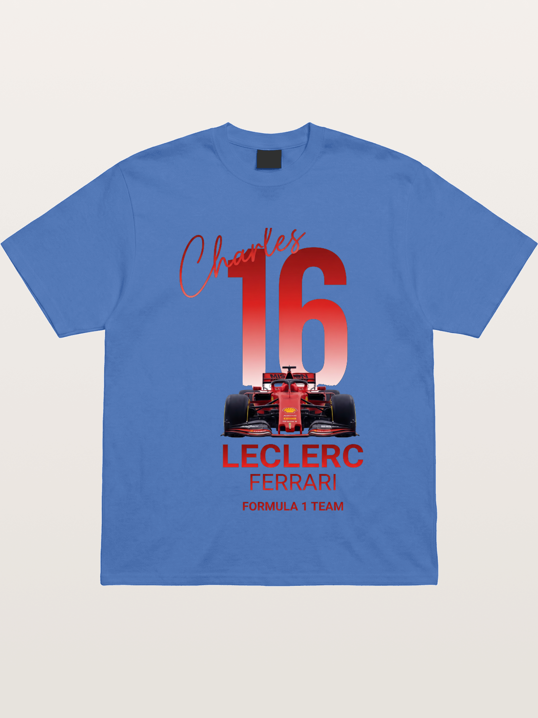 Charles Leclerc Ferrari 16 Art Gildan T-shirt