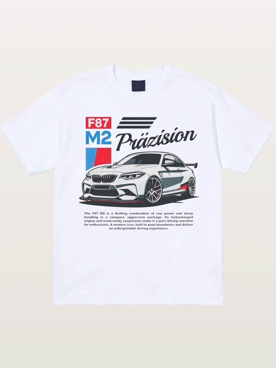 BMW F87 M2 Car Print Gildan T-shirt