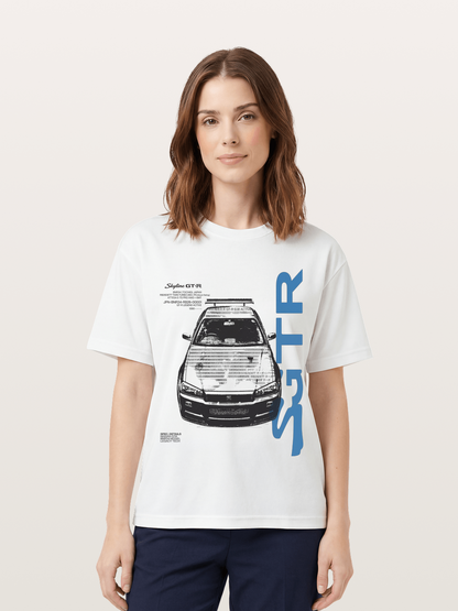 GT-R Sketch Cotton T-shirt
