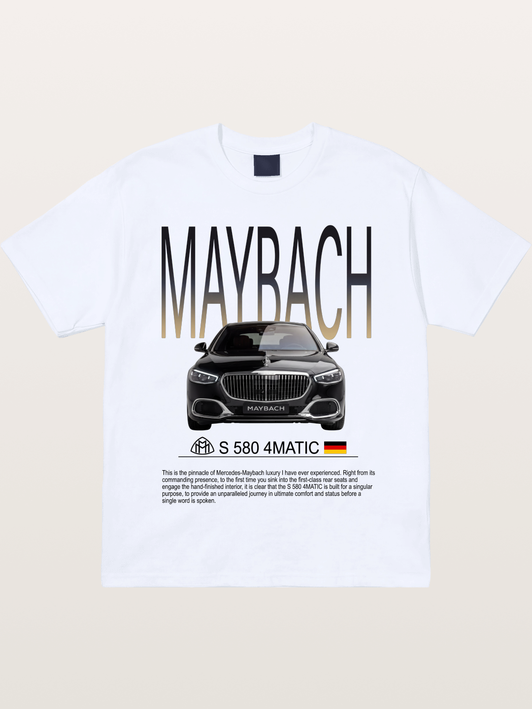 Maybach Luxury Sedan Poster Gildan T-shirt
