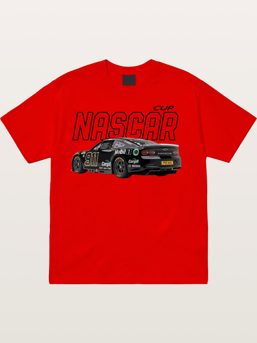 Black Cup Cotton T-shirt