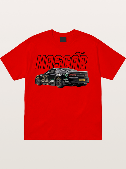 Black Cup Cotton T-shirt