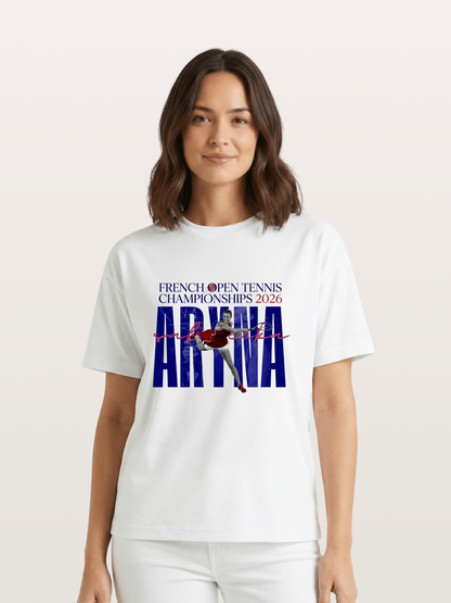 Aryna Sabalenka French Open Design Gildan T-shirt