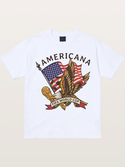 USA Eagle World Cup Graphic Gildan T-shirt