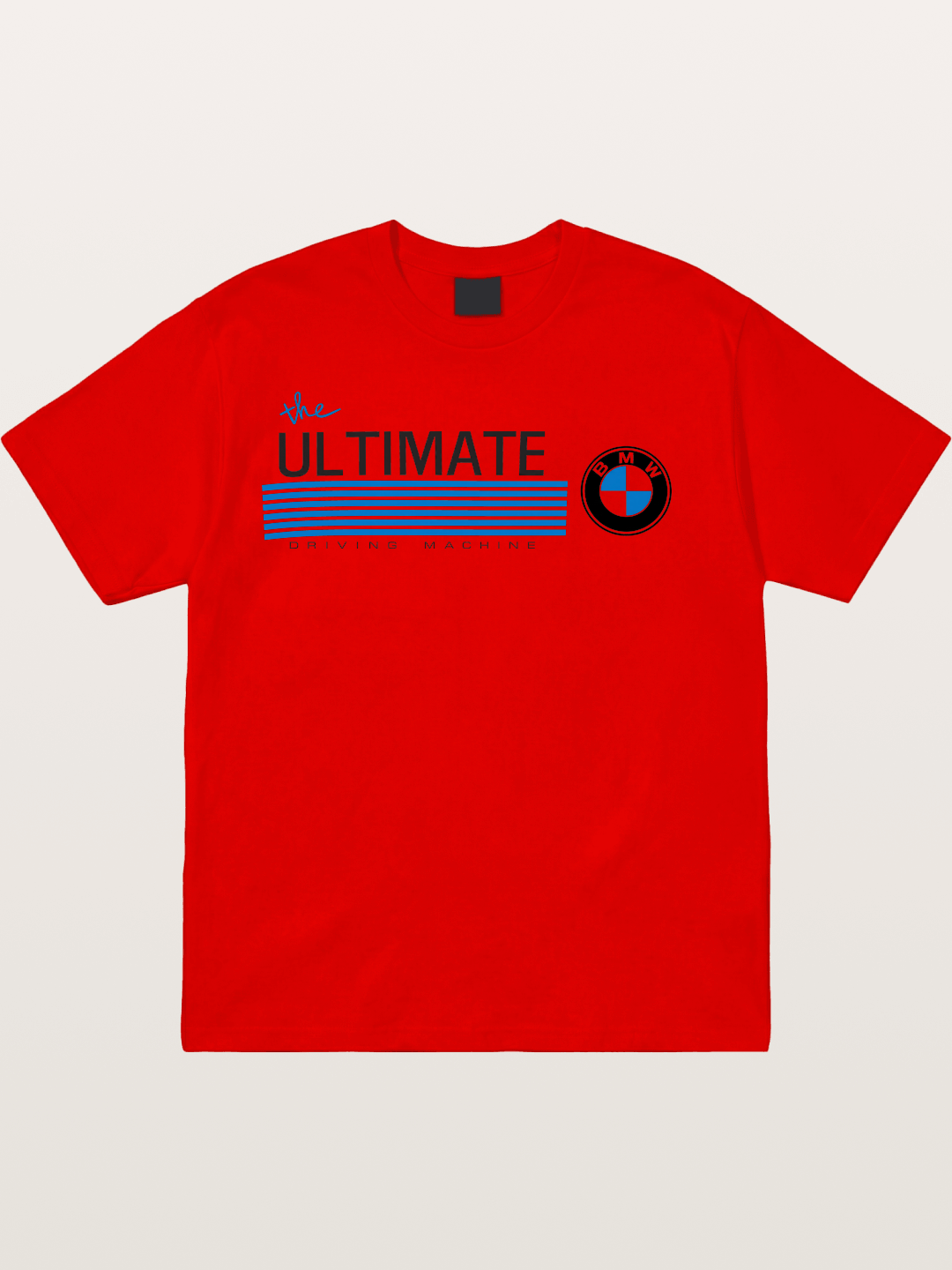 The Ultimate Driving Machine Print Cotton T-shirt