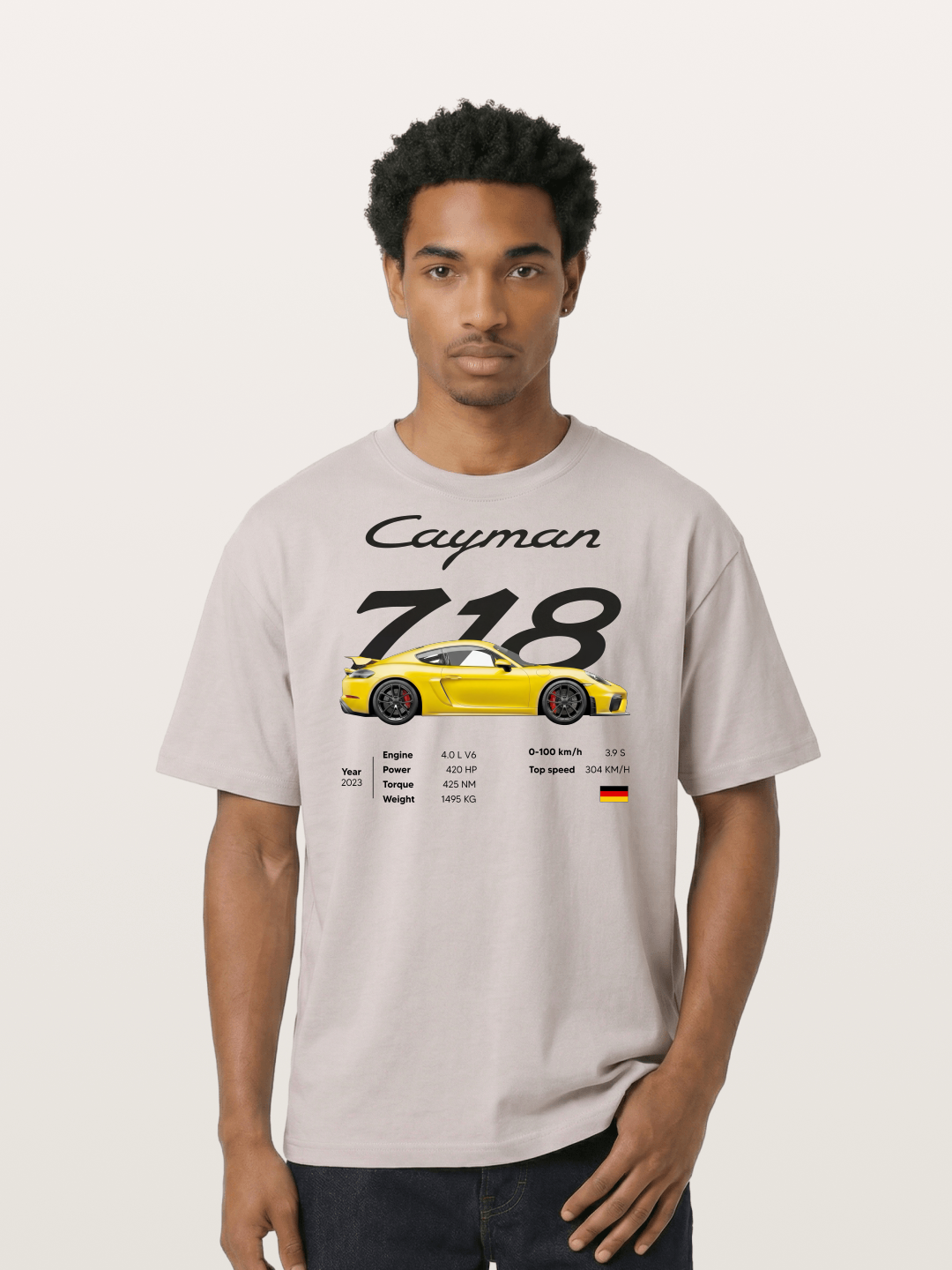 718 Porsche Vibe Cotton T-shirt