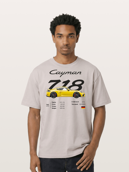 718 Porsche Vibe Cotton T-shirt