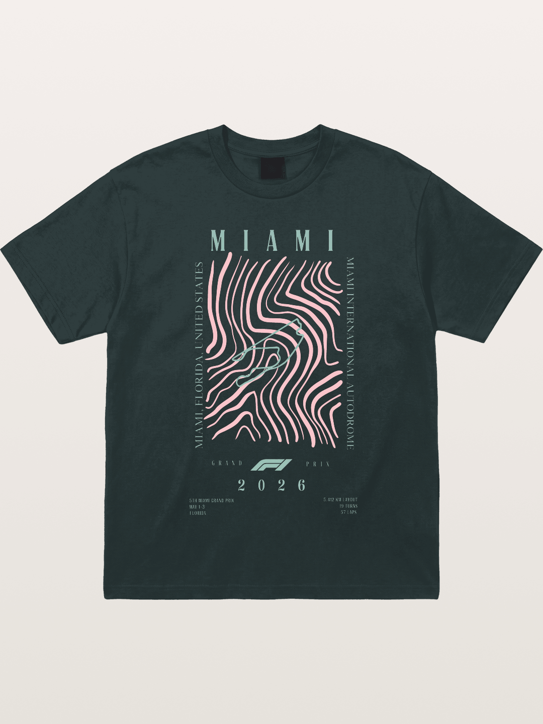 2026 Miami Grand Prix Graphic Gildan T-shirt