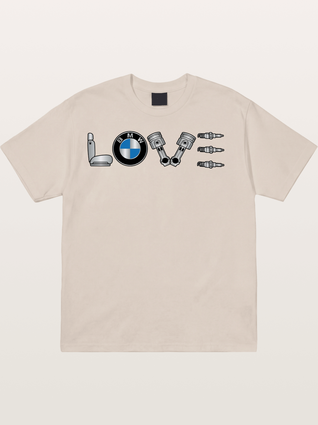 BMW Engine Parts Diagram Cotton T-shirt