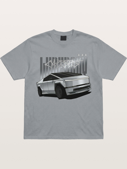 Cybertruck Graffiti Typography Gildan T-shirt
