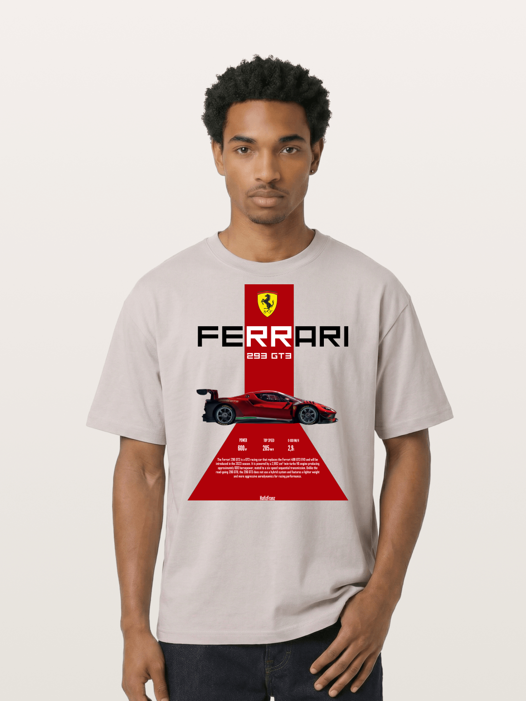 296 GT3  Cotton T-shirt
