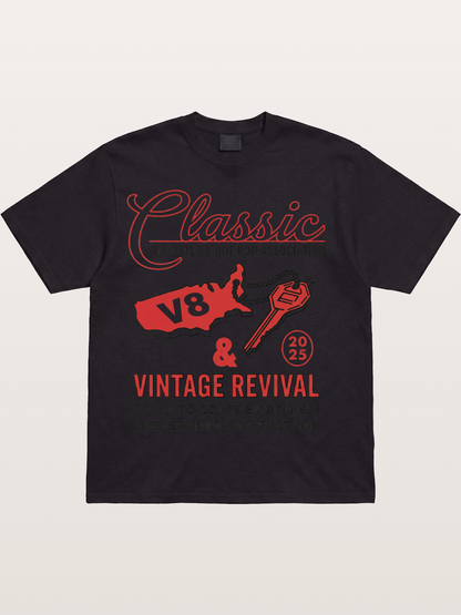 V8 Revival Cotton T-shirt