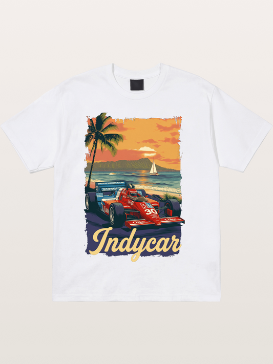 IndyCar Beach Sunset Series Cotton T-shirt