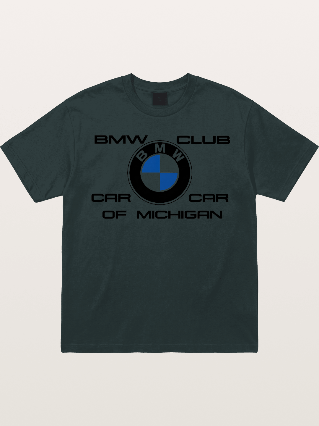 BMW Car Club Michigan Logo Gildan T-shirt