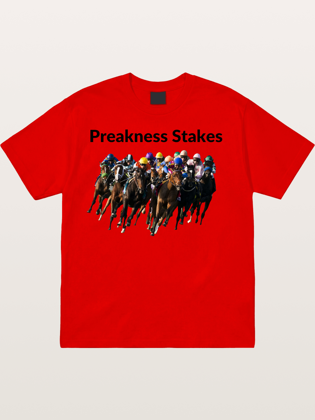 Preakness Stakes Starting Field Race Cotton T-shirt