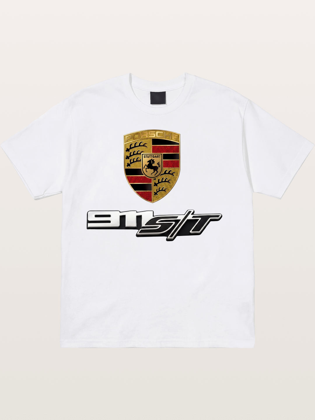 Porsche Crest With 911 ST Cotton T-shirt