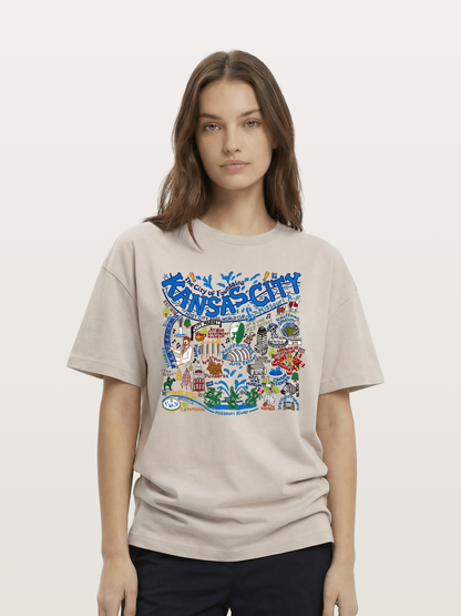 Kansas City World Cup Graphic Cotton T-shirt