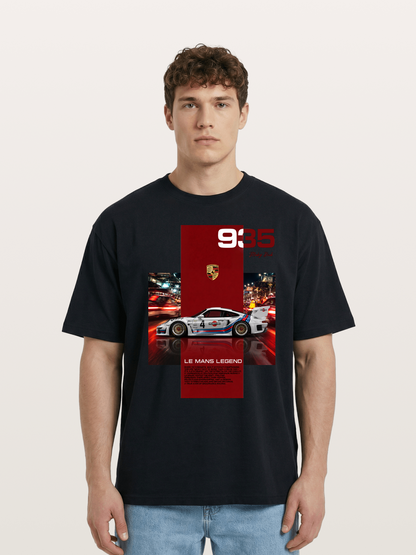 Porsche 935 Le Mans Legend Martini Cotton T-shirt