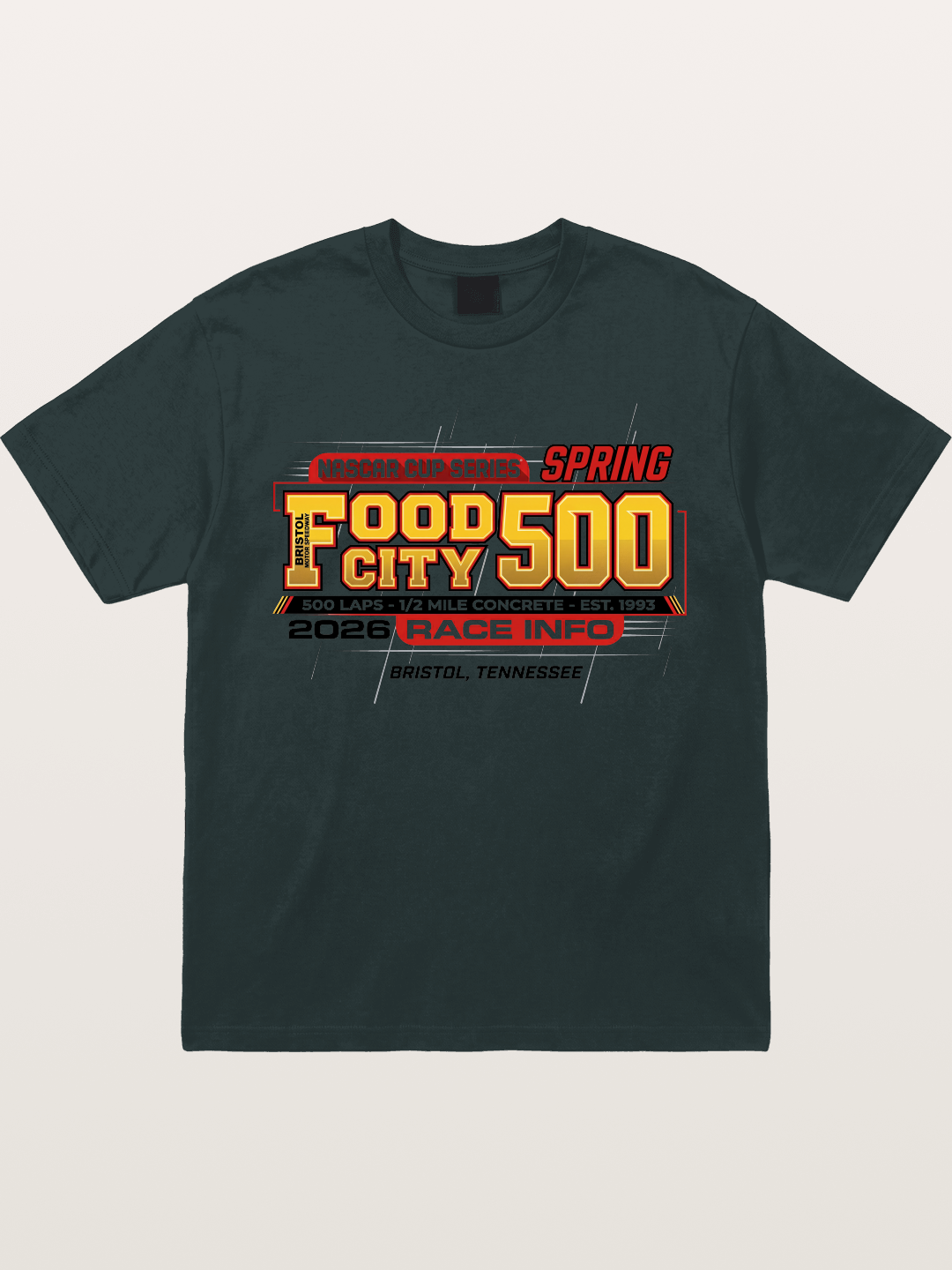 2026 Spring Food City 500 Gildan T-shirt