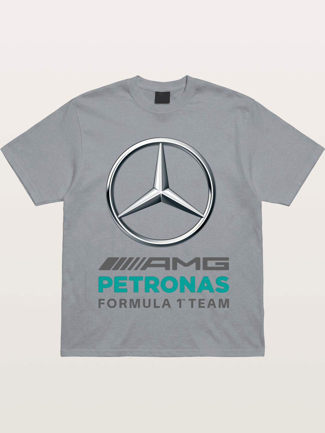 F1 Mercedes Petronas Team Logo Gildan T-shirt