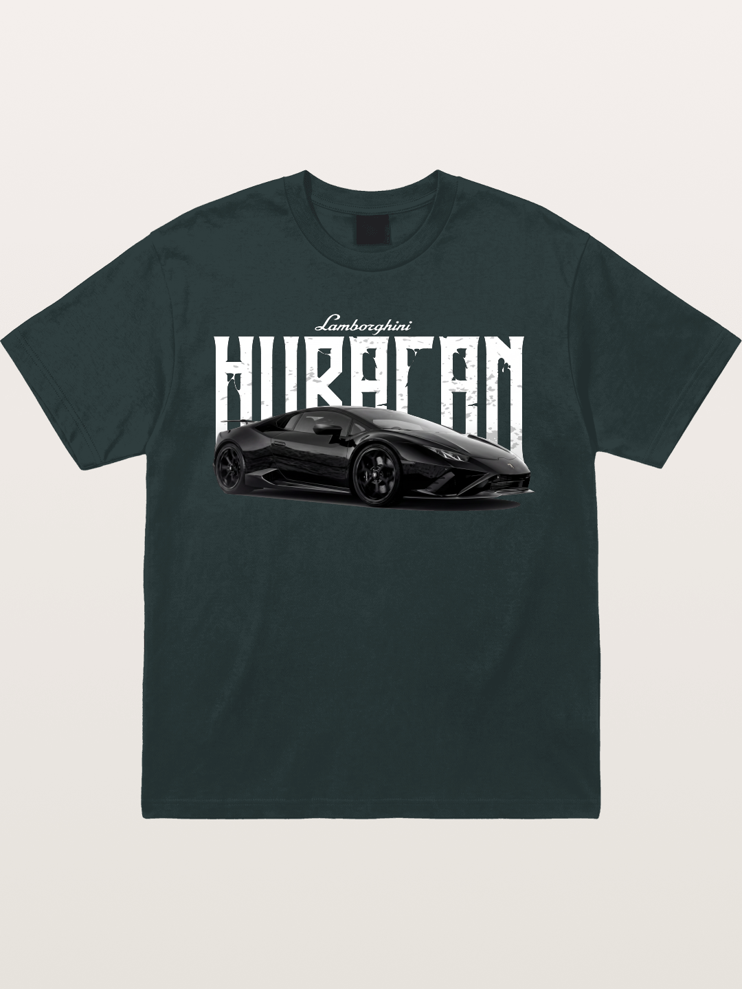 Black Lamborghini Huracan Coupe Gildan T-shirt
