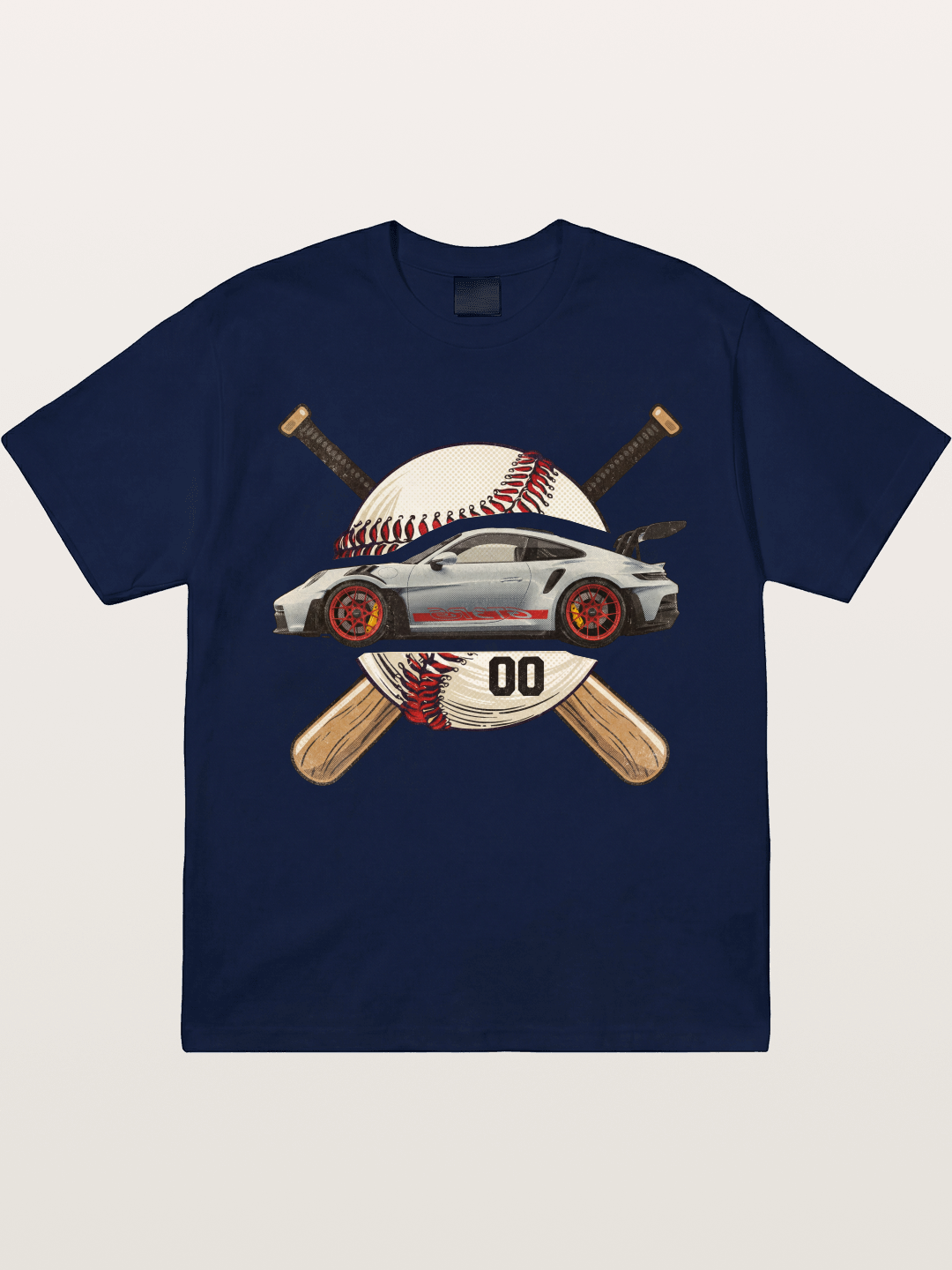 Porsche Bat Gildan T-shirt