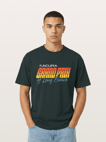 Sunset Grand Prix Typography Gildan T-shirt