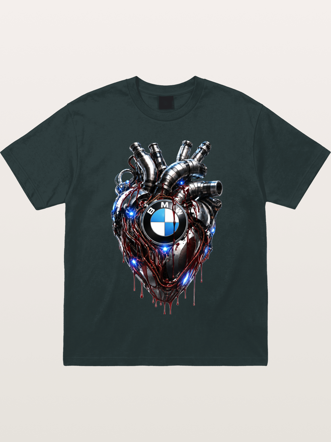 BMW Mechanical Heart Graphic Gildan T-shirt