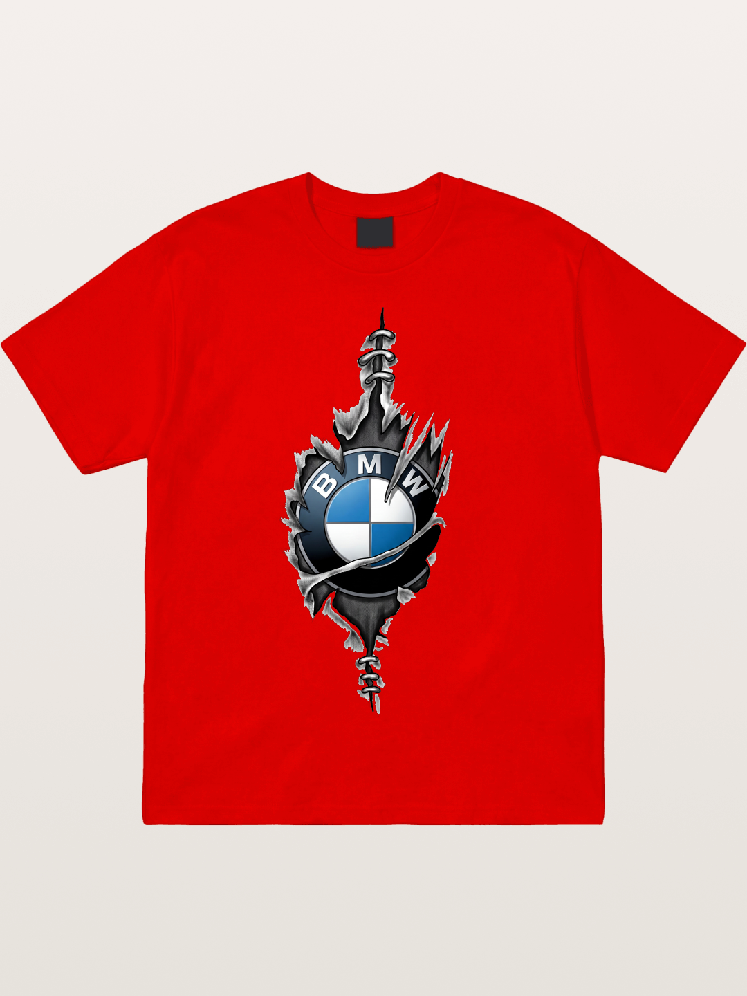 BMW Thorn Wreath Emblem Art Cotton T-shirt