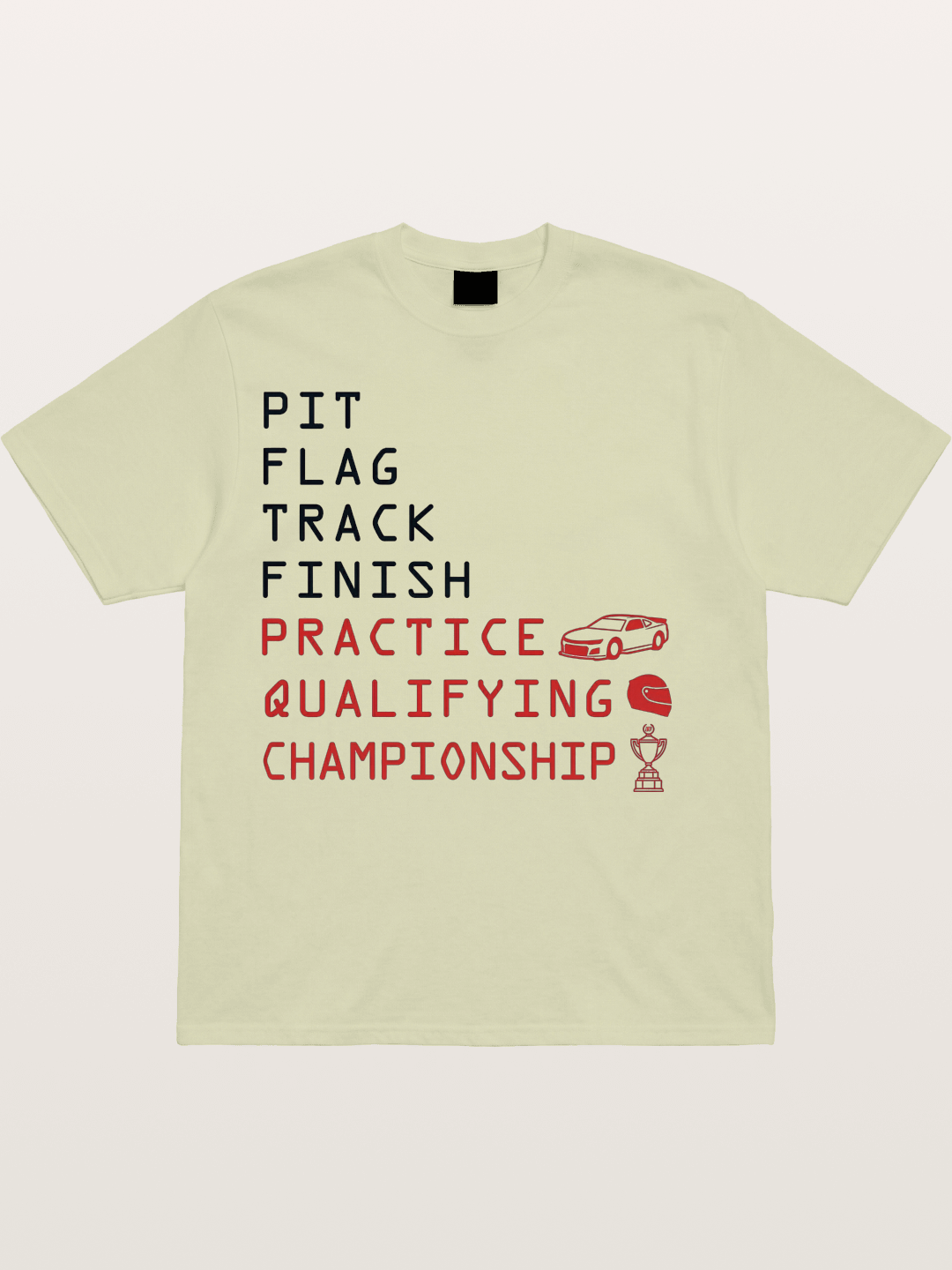 Track Jargon Cotton T-shirt