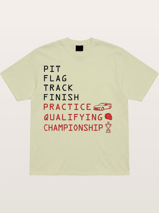 Track Jargon Cotton T-shirt