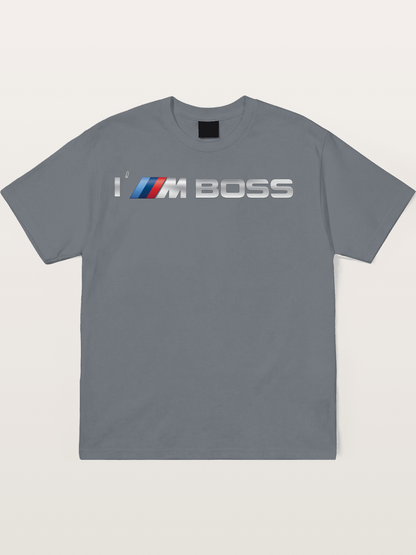 BMW M Boss Badge Graphic Cotton T-shirt