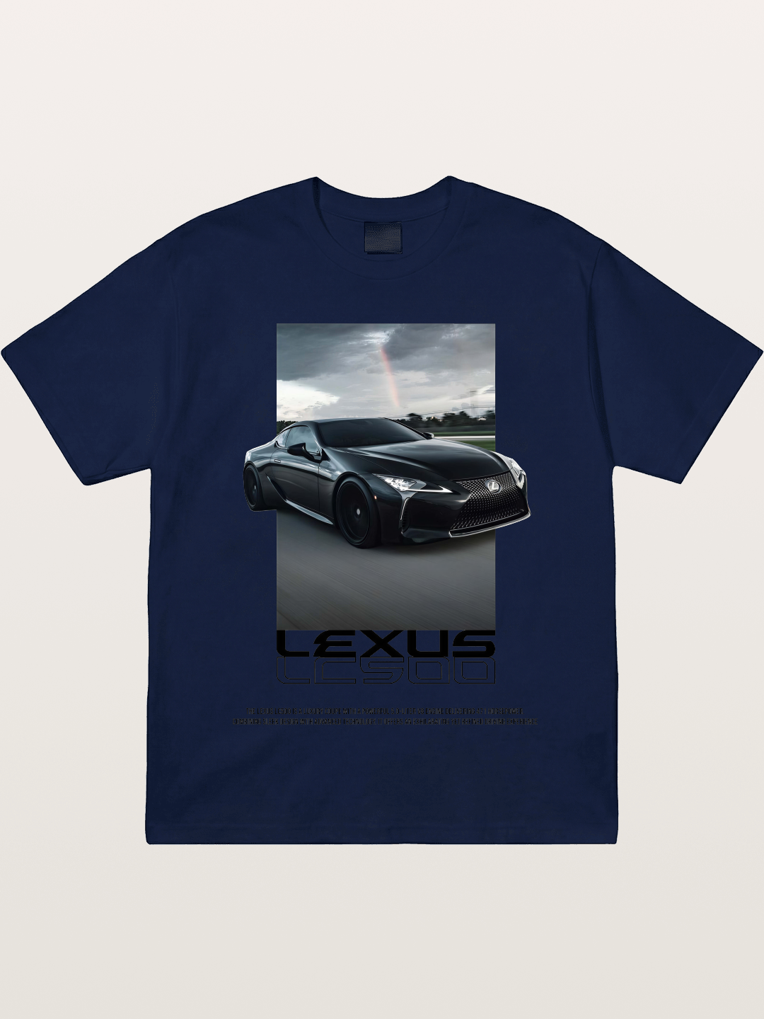 Lexus LC500 Sports Car Poster Gildan T-shirt