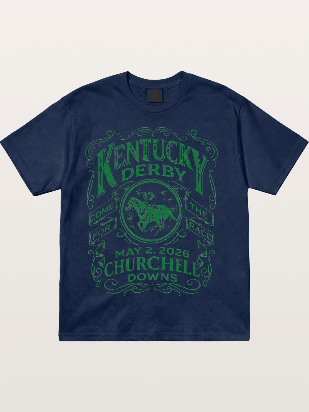 Kentucky Derby 2026 Vintage Art Cotton T-shirt