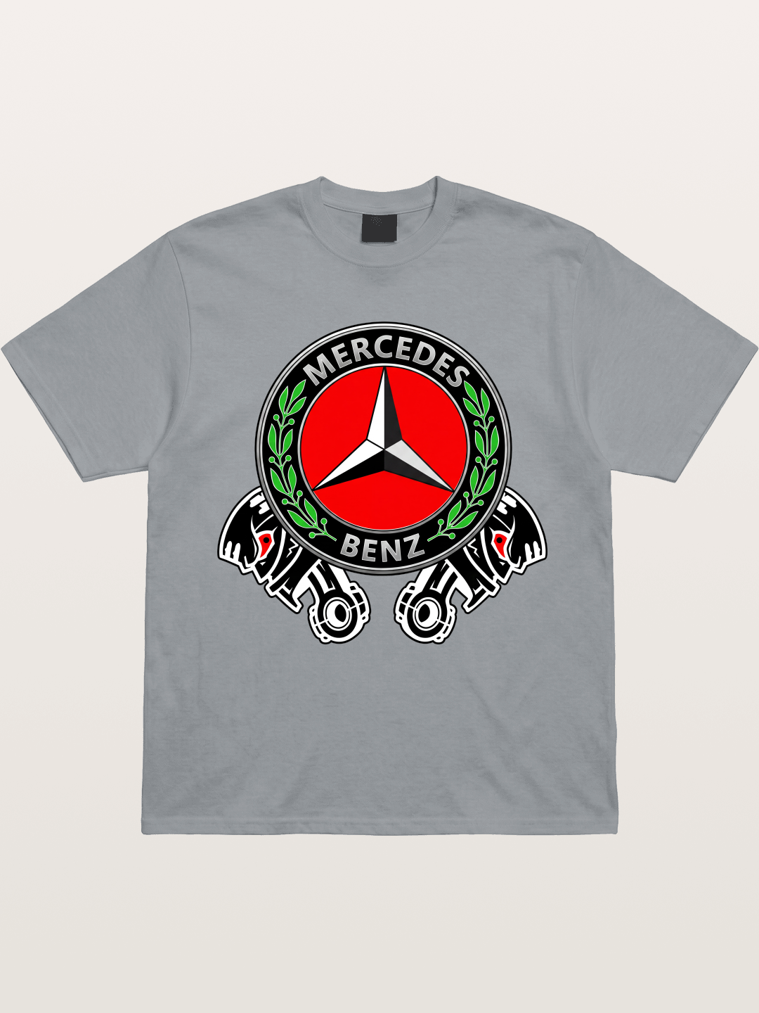 Mercedes-Benz Piston Logo Art Gildan T-shirt