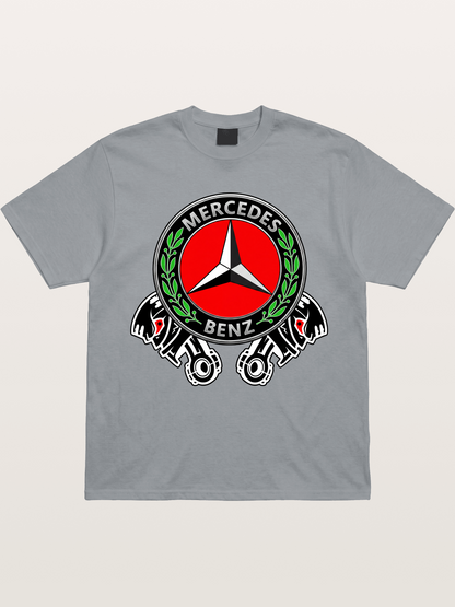 Mercedes-Benz Piston Logo Art Gildan T-shirt