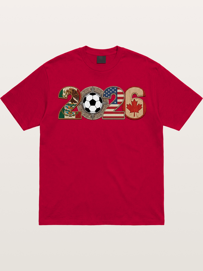 2026 WC Tribal Flag Design Gildan T-shirt