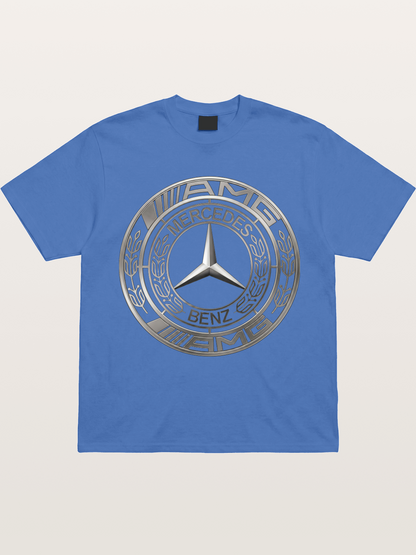 Mercedes-Benz Silver Logo Gildan T-shirt
