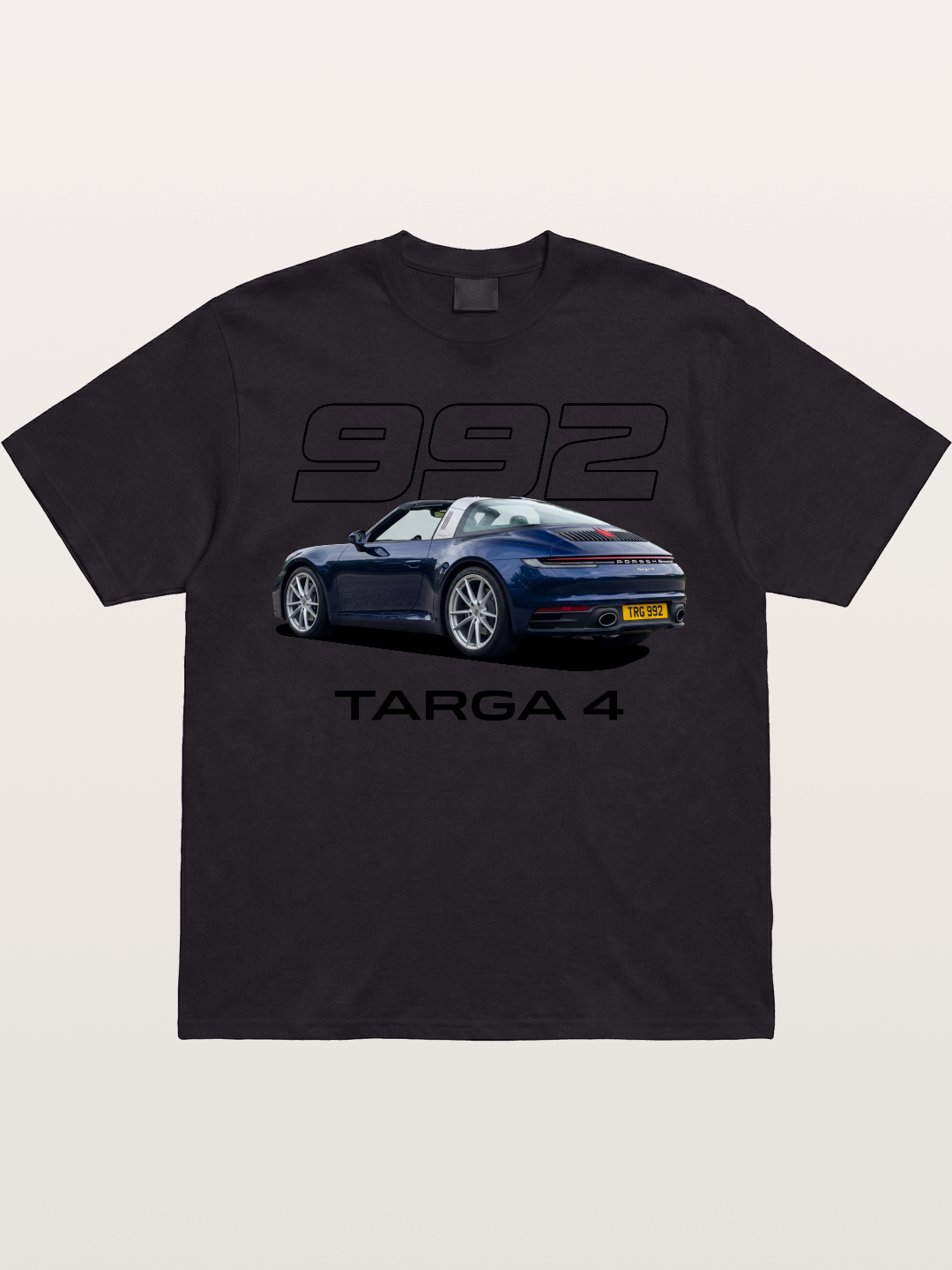 Porsche 992 Targa 4 Poster Gildan T-shirt