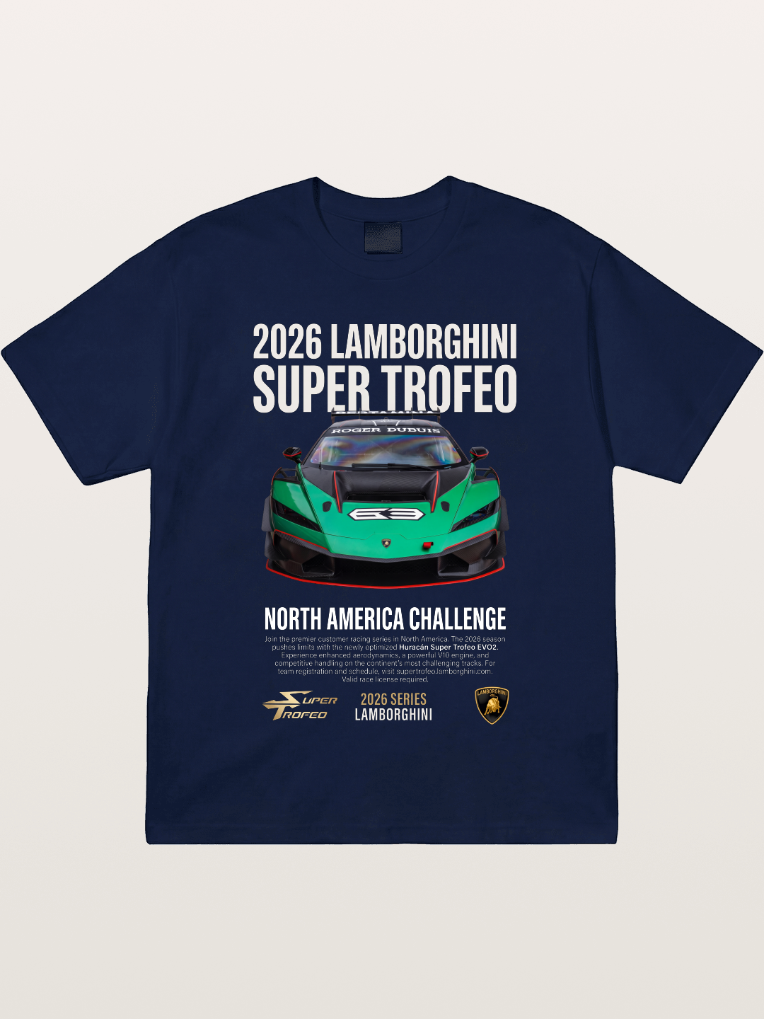 Lamborghini Huracan Green Race Car Gildan T-shirt