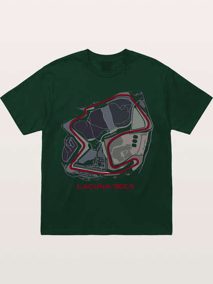 Laguna Seca Corkscrew Track Gildan T-shirt